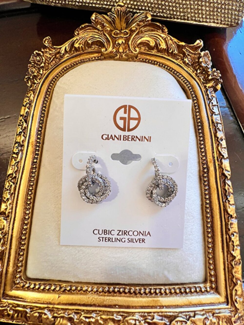 Giani Bernini | Sterling Silver & Cubic Zirconia Earrings | NWT
